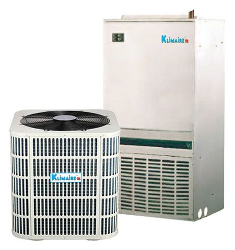 Ton Central Air Conditioner Heat Pump System Wall Mount Air Handler