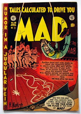 Mad 10 Golden Age EC Comic Kurtzman Davis Wood More