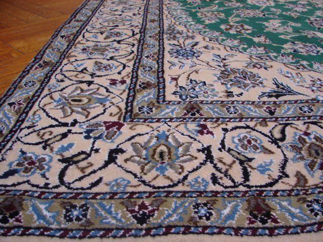 Another original Persian rug, SUPER FINE 6 LA Signed Habibian Nain