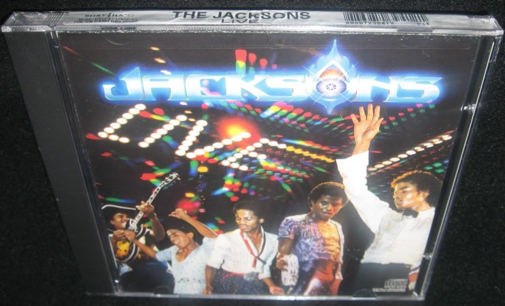 The Jacksons Live 84 New SEALED RARE CD Michael Jackson