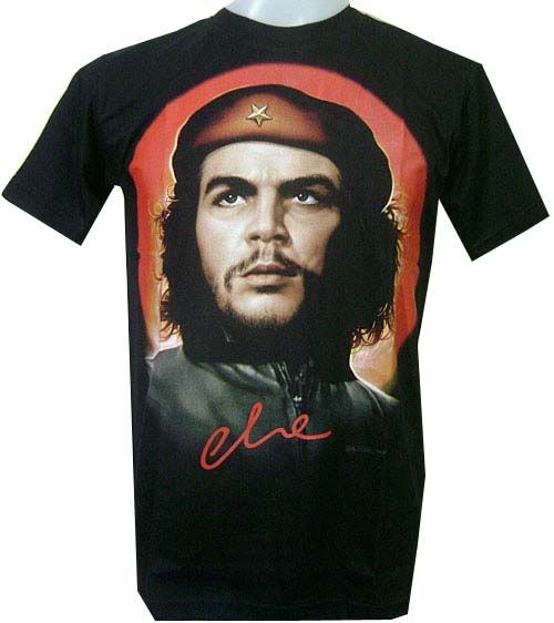 Vintage Che Guevara Cuban Revolution for Gift Biker Black Mens T Shirt