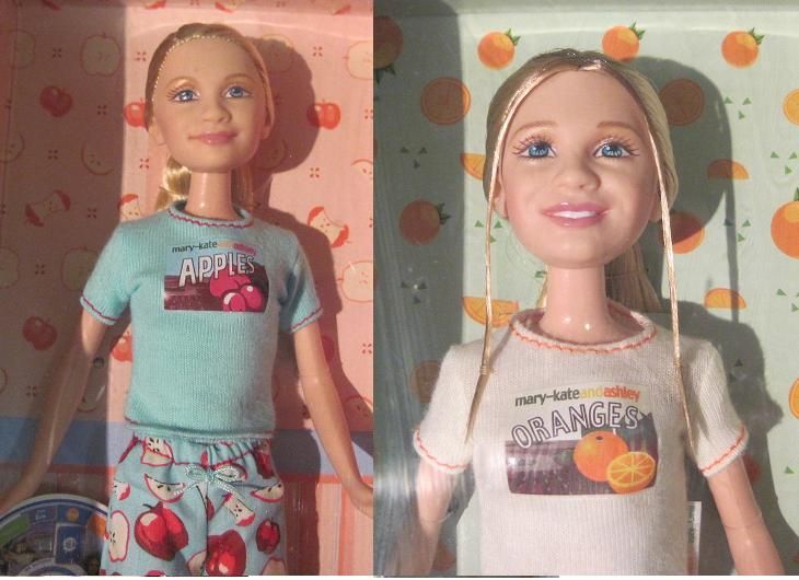 Mary Kate and Ashley in Fashion Pajamas Dolls New in The Box