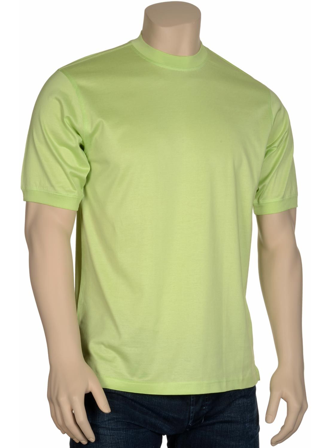 Tricots St Raphael Mens T Shirt Small s Crewneck Green Cotton Tee $45