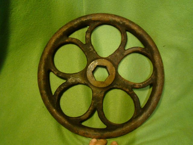 Iron 13 Hand Wheel Spoked Wheel Industrial Wheel Steampunk Wheel