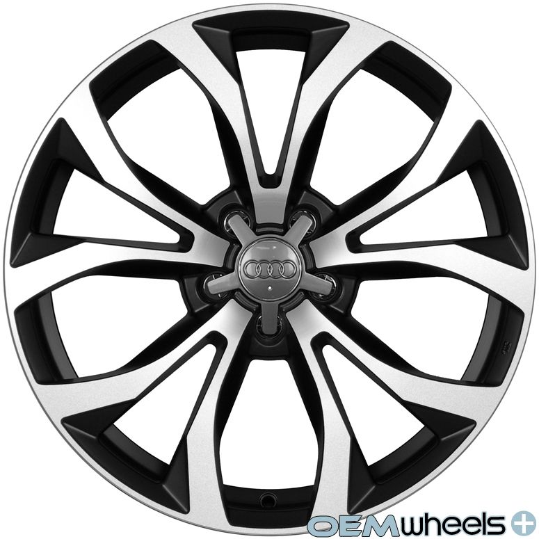 19 Matte Black Sline Style Wheels Fits Audi A5 S5 RS5 B8 8T Coupe