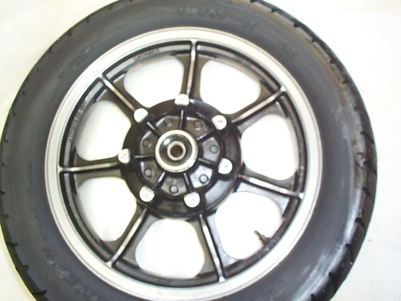 Kawasaki KZ1000 E1 E2 St Shaft Rear Rim Tire Wheel Assy