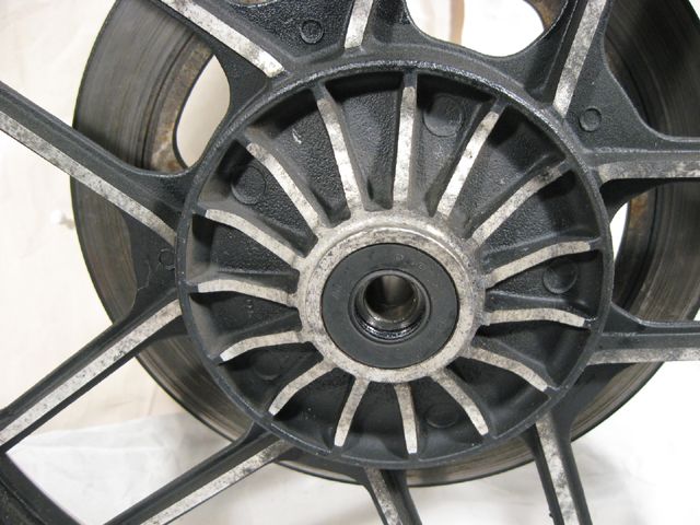Honda Shadow VT500C Front Wheel and Brake Rotor