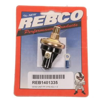 Rebco 140 1335 Sending Unit Fuel Pressure 3 PSI Adjustable 2 PSI Each