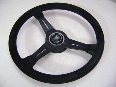 Nardi Black Suede Original Steering Wheel