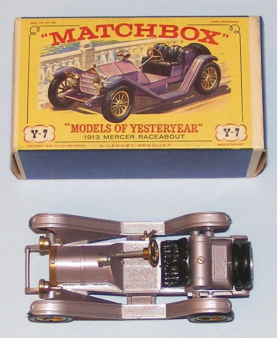 Matchbox Yesteryear Y7 1913 Mercer Raceabout