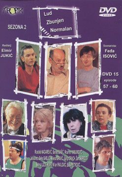 LUD ZBUNJEN NORMALAN DVD 15 Izet Fazlinovic Bosna Humor