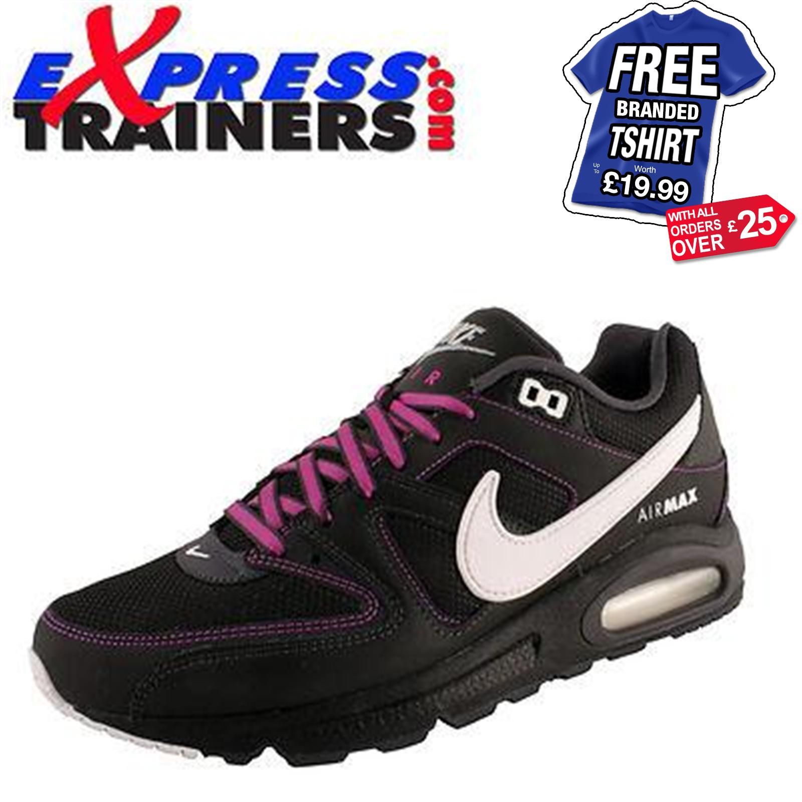 Nike Mens Air Max Command Leather & Textile Trainer/Running Shoe