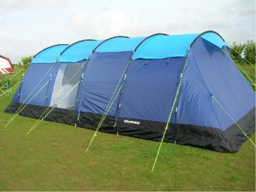 Ultracamp Lincoln Large 10 Berth/Man/Person/Family Camping Tent