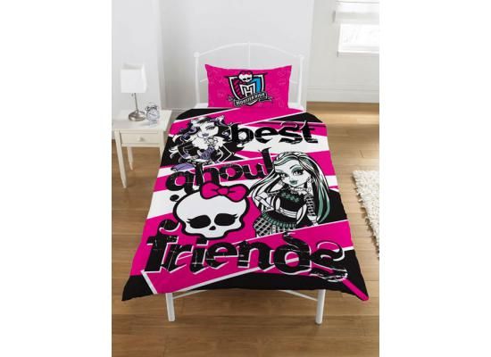 Monster High Bettwaesche Bettgarnitur Best About Friends Ghoul Spirit