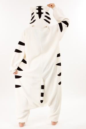Halloween Costumes White Tiger costume Kigurumi Japanese party pajamas