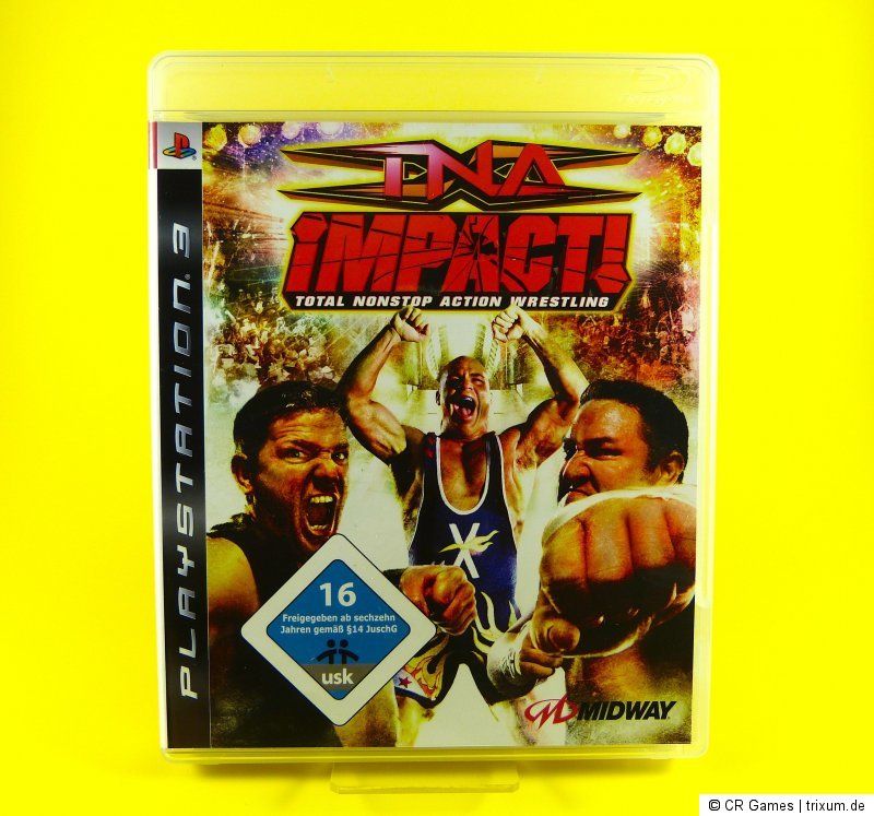 TNA Impact  + Poster   wie neu   dt. Version   PS3 Spiel   Total