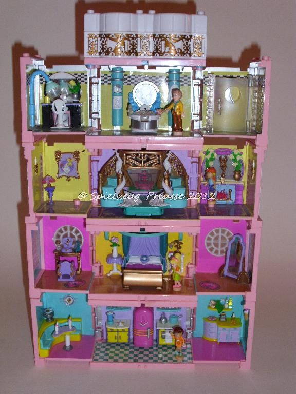 Polly Pocket Villa mit mehreren Etagen in Pollytown