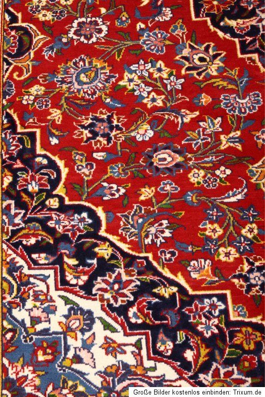 Handgeknüpfter Perserteppich Keschan (Kashan) ca. (350x255) cm