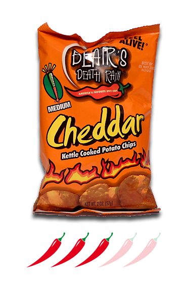 Blair`s Jalapeno Cheddar Chips   scharfe Chips