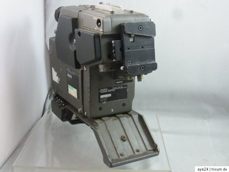 SONY BVP 50P 3CCD BROADCASTING KAMERA + CA 3A ADAPTOR DEKORATION