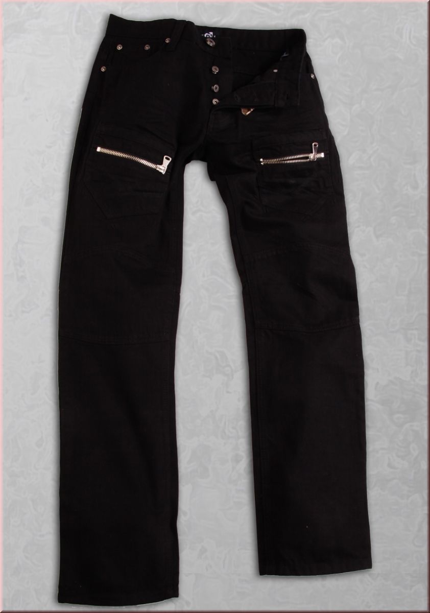 Coole Black Style Männer Jeans Herren Jeans vom Label BT Jeans