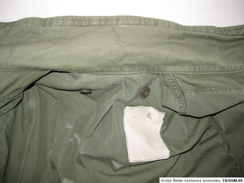 US Army M65 Jacke oliv Large, Special Forces 1975