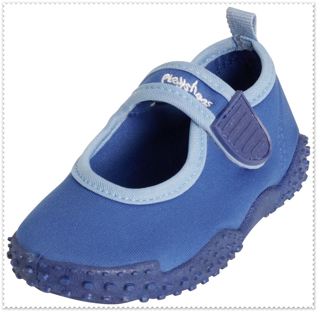 Playshoes Aqua Schuhe Badeschuhe mit UV Schutz Gr. 22/23 blau