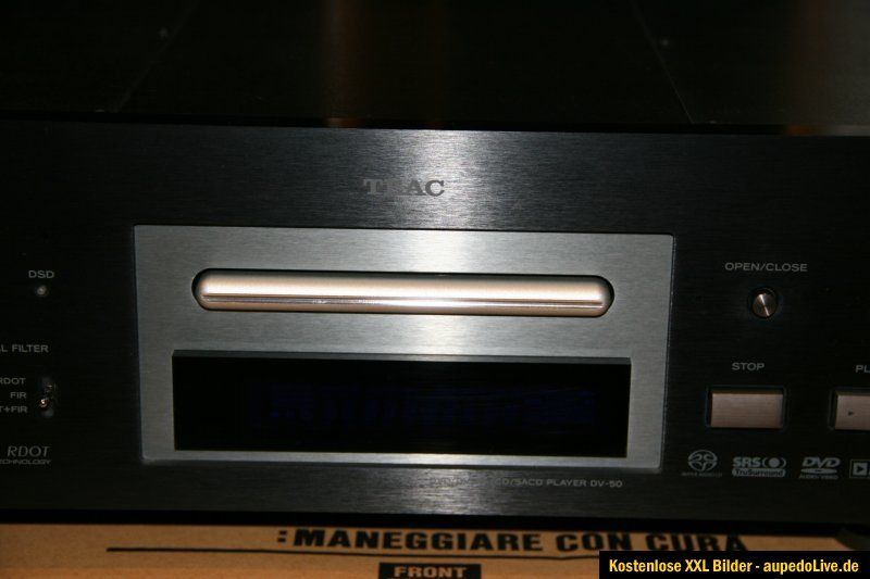 Teac DV 50 High End SACD/CD/DVD Multi Player Gebraucht Wie Neu OVP