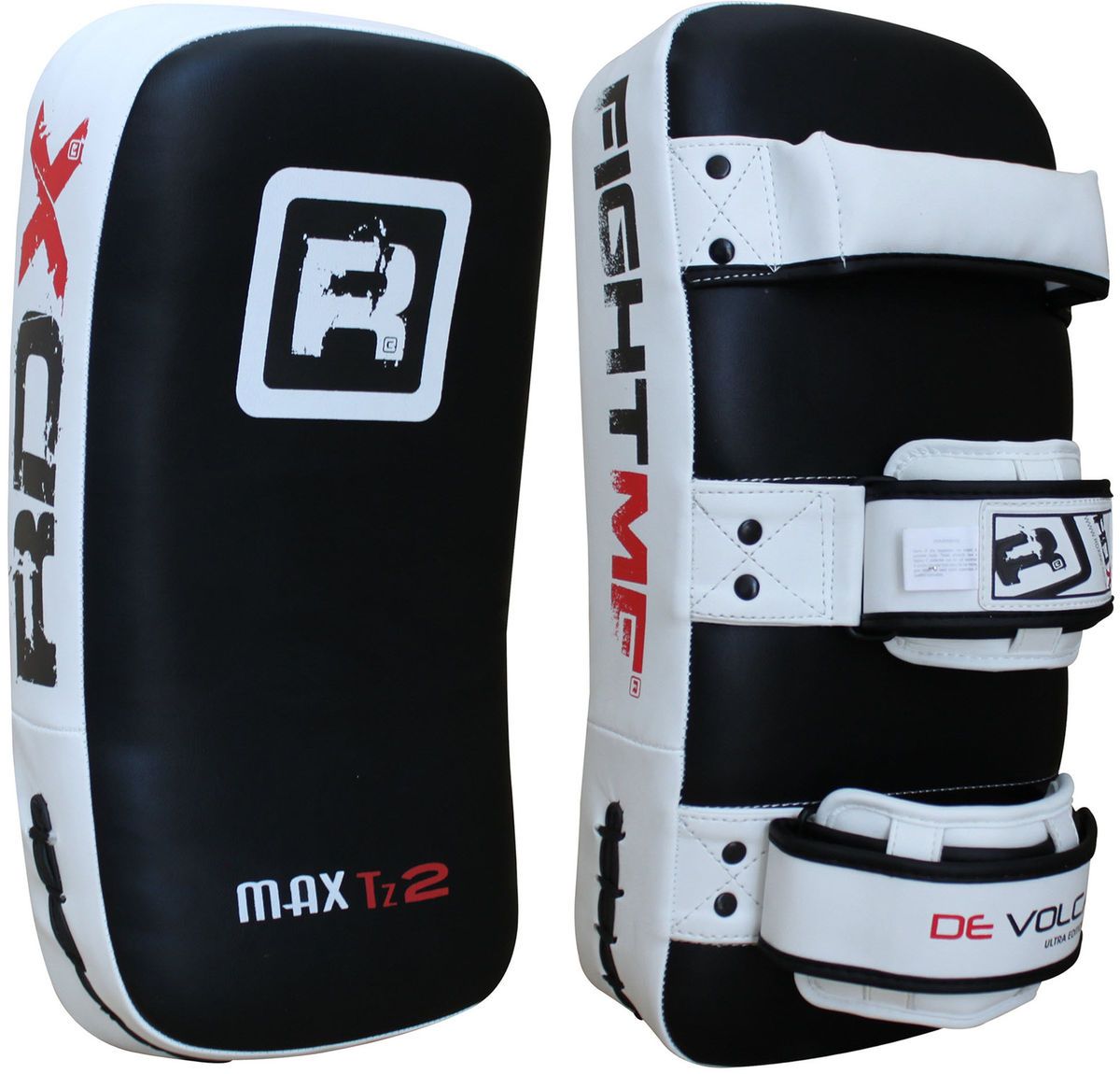 RDX Thai Kick Boxing Strike Curve Pads Arm Punch MMA GI